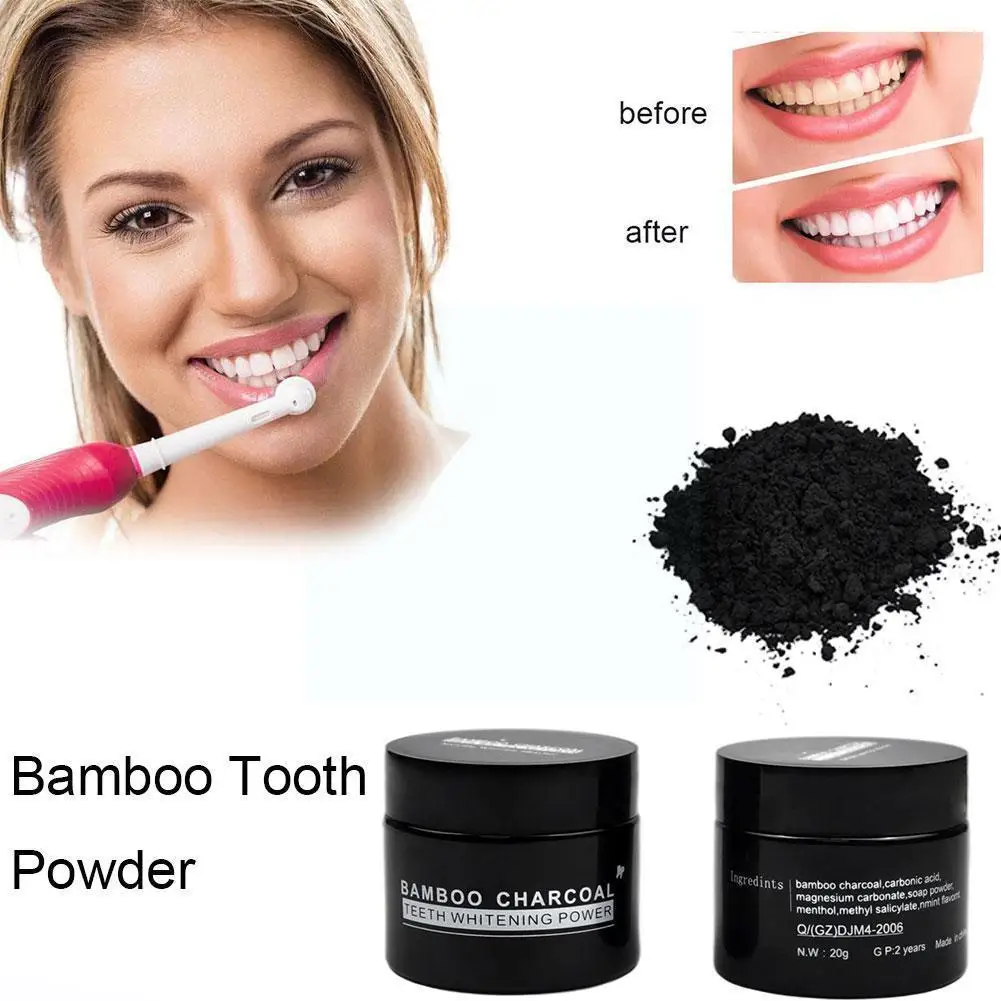 Bamboo Charcoal Tooth Powder Activated Carbon Teeth Caring Whitening Healthy Harmless Keep Teeth Whitening Z9r2
Bamboo Charcoal Tooth Powder Activated Carbon Teeth Caring Whitening Healthy Harmless Keep Teeth Whitening Z9r2