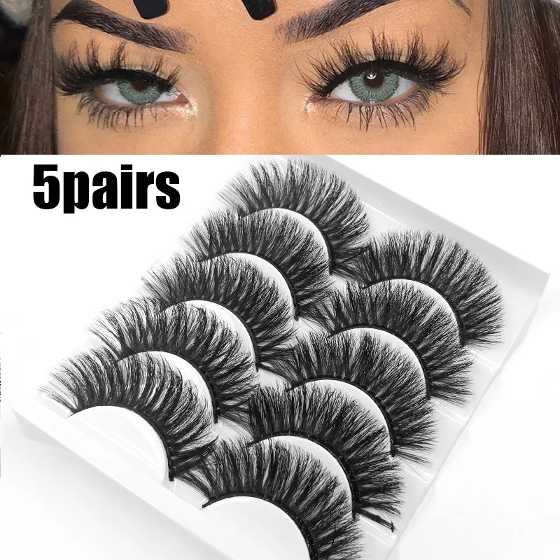 5Pairs/Box Wispies Fluffy 3D False Eyelashes Multilayers Long Thick Eye Lash Extension Fashion Beauty Full Volume Makeup Tools
5Pairs/Box Wispies Fluffy 3D False Eyelashes Multilayers Long Thick Eye Lash Extension Fashion Beauty Full Volume Makeup Tools