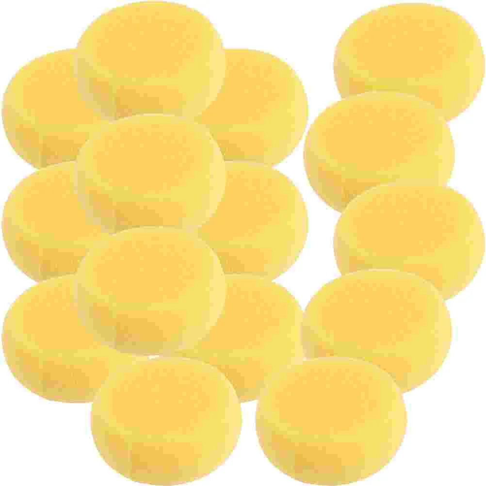 

15PCS Supple Multipurpose Convenient Round Painting Sponges Drawing Sponges Watercolor Sponges High Elasticity Sponges