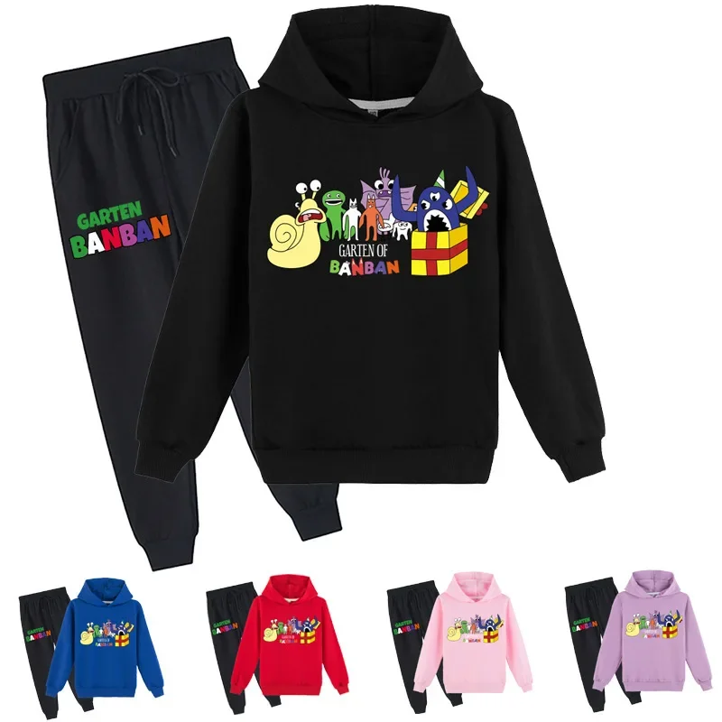 Garten of Banban Korean Children's Clothing 2023 Children's Clothing Garten of Banban Hoodie Sweatshirt + Trousers Set
Garten of Banban Korean Children's Clothing 2023 Children's Clothing Garten of Banban Hoodie Sweatshirt + Trousers Set