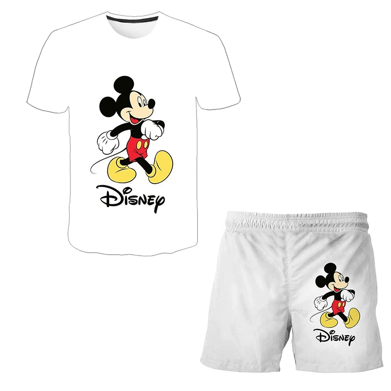 Disney Pink Mickey Mouse Minnie Kids 3D Suit Children Sets Short Sleeve Tshirt Shorts Summer Girl Boy Cute Tracksuit Sportswear
Disney Pink Mickey Mouse Minnie Kids 3D Suit Children Sets Short Sleeve Tshirt Shorts Summer Girl Boy Cute Tracksuit Sportswear