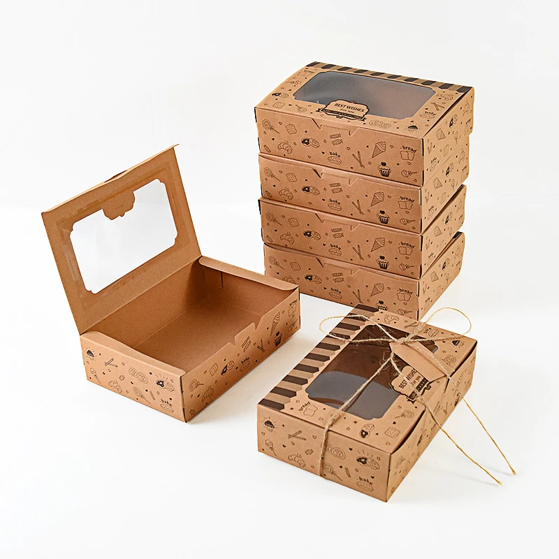 Коробки для кексов с окошками CYZQ, 12 шт. 
Коробки для кексов с окошками CYZQ, 12 шт.