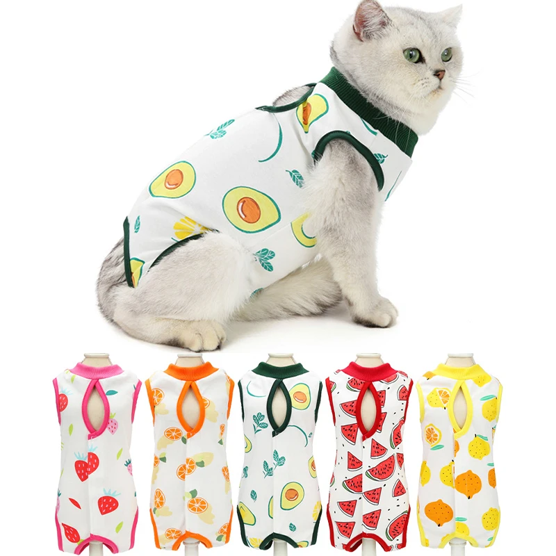 Summer Cats Sterilization Suit Pet Cat Clothes Puppy Breathable Jumpsuits Clothing Recovery Anti Licking Wounds Costumes
Summer Cats Sterilization Suit Pet Cat Clothes Puppy Breathable Jumpsuits Clothing Recovery Anti Licking Wounds Costumes