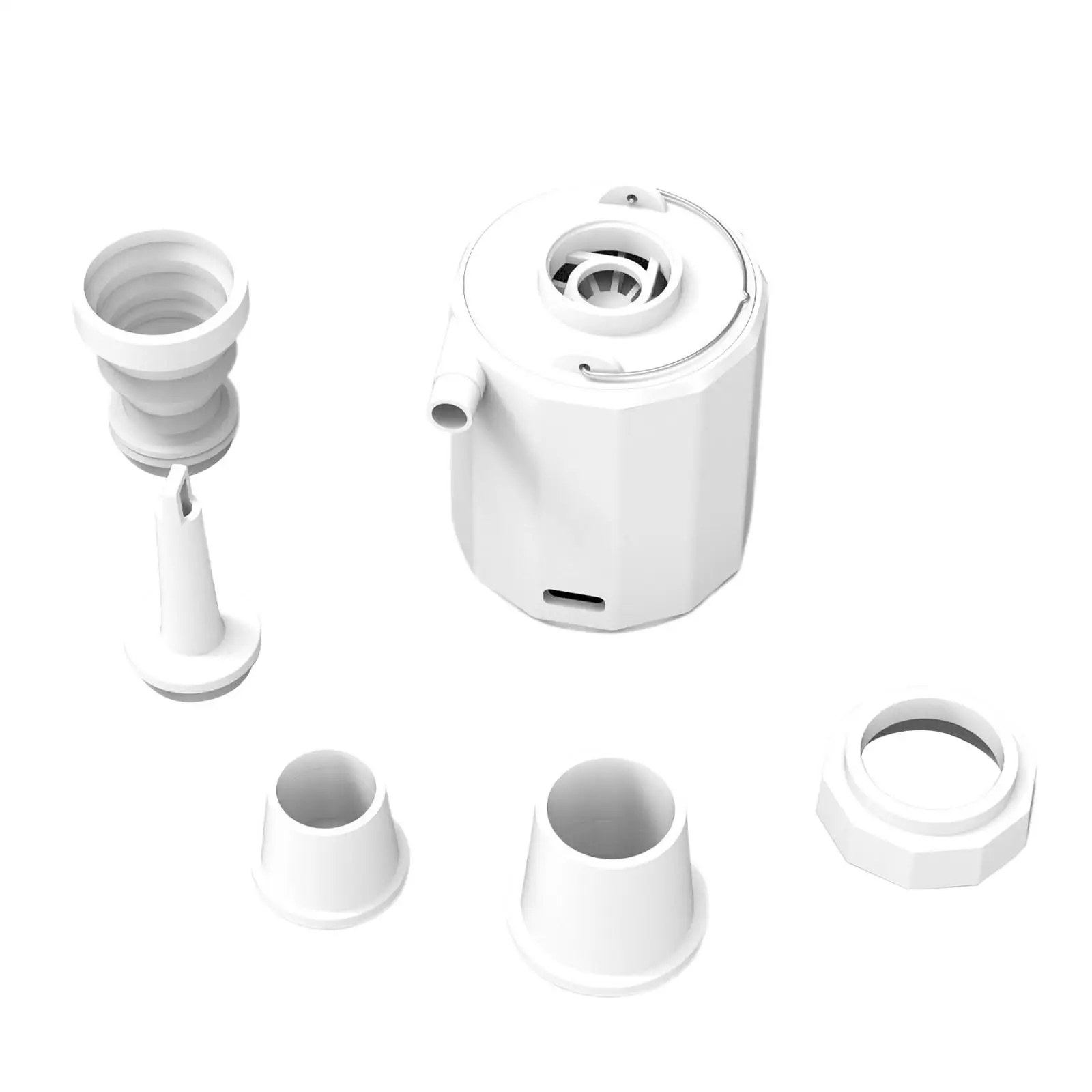 Portable Air Compressor Pump, Inflate Deflate, Electric Mini Inflatable Pump Mattress Swimming Inflation Device Accessories
Portable Air Compressor Pump, Inflate Deflate, Electric Mini Inflatable Pump Mattress Swimming Inflation Device Accessories