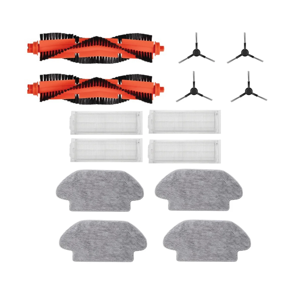 Robot Vacuum Accessories for Mi STYTJ02YM Robot Vacuum Cleaning Robot Main Roll/Side Bruh/Air Filter/Mop Cloth
Robot Vacuum Accessories for Mi STYTJ02YM Robot Vacuum Cleaning Robot Main Roll/Side Bruh/Air Filter/Mop Cloth