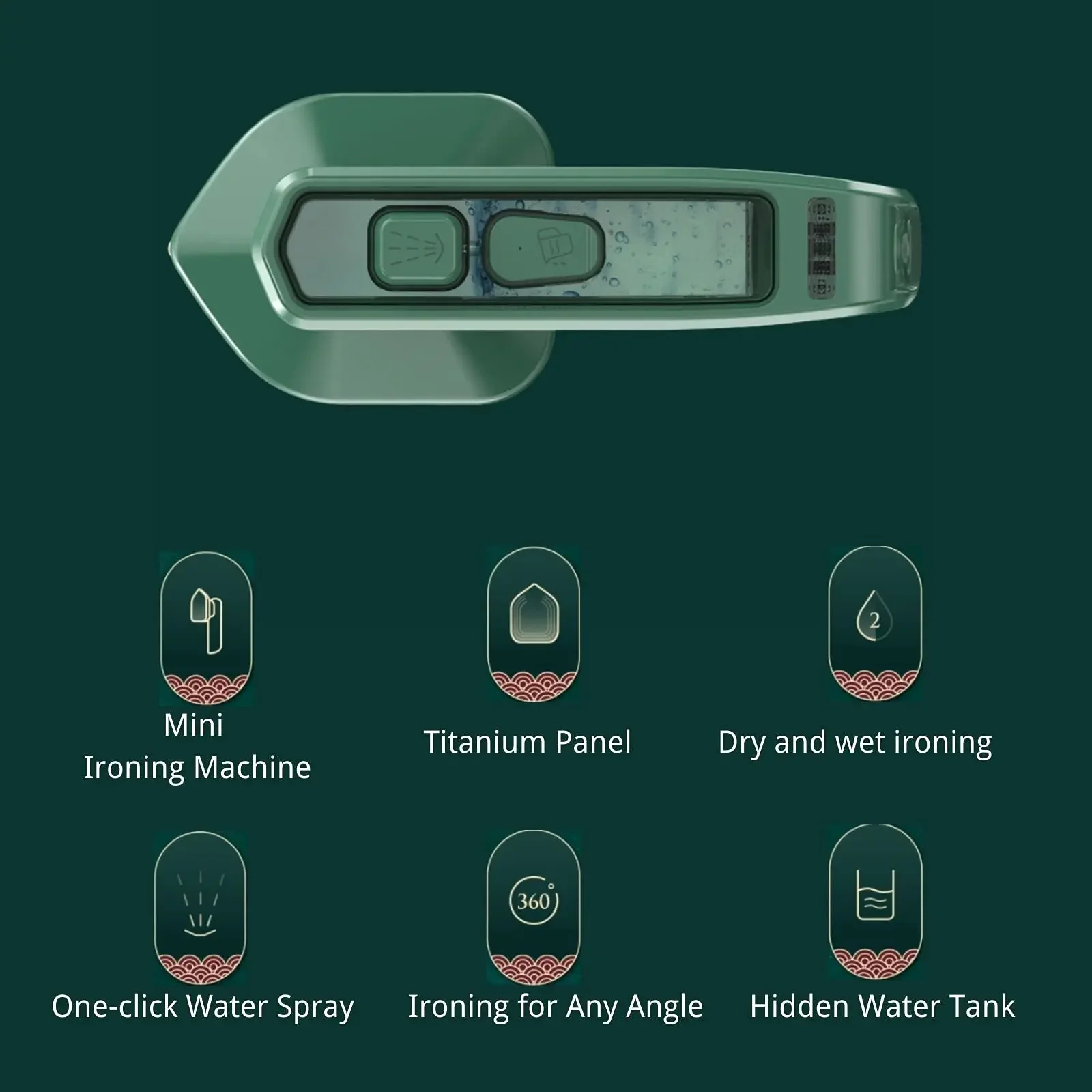 Professional Micro Steam Iron, Portable Mini Steam Iron Handheld Garment Steamer for Clothes, Fast Heat Mini Ironing Machine
Professional Micro Steam Iron, Portable Mini Steam Iron Handheld Garment Steamer for Clothes, Fast Heat Mini Ironing Machine