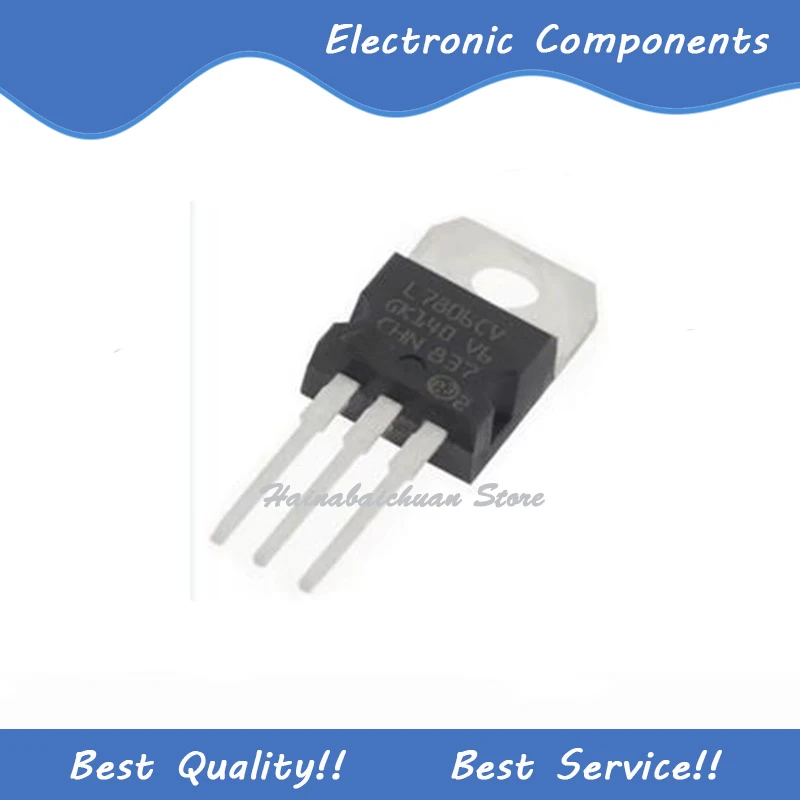 10 Pcs/Lot L7806CV-DG TO-220 New and Original In Stock
10 Pcs/Lot L7806CV-DG TO-220 New and Original In Stock
