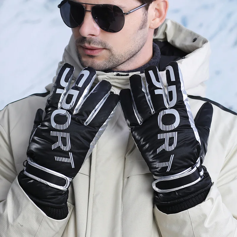 Зимние перчатки для мужчин и женщин, водонепроницаемые ветрозащитные перчатки для сенсорного экрана, теплые перчатки для занятий спортом н... 
Зимние перчатки для мужчин и женщин, водонепроницаемые ветрозащитные перчатки для сенсорного экрана, теплые перчатки для занятий спортом н...