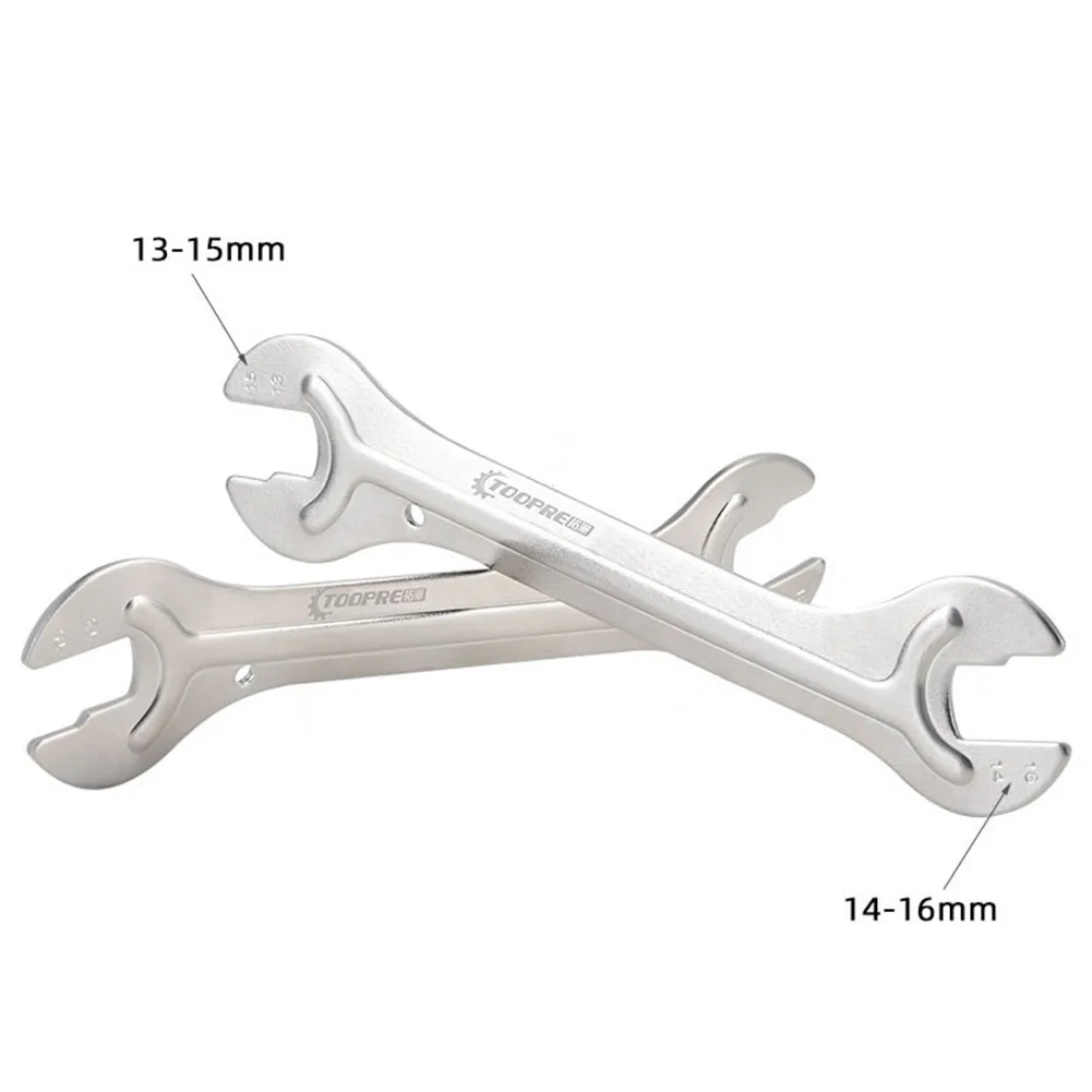 Mountain Bike Repair Hub Tool Rear Axle Hub Cone Wrench Carbon Steel Bicycle Maintenance Spanner Tool Accesories 13/14/15/16mm
Mountain Bike Repair Hub Tool Rear Axle Hub Cone Wrench Carbon Steel Bicycle Maintenance Spanner Tool Accesories 13/14/15/16mm