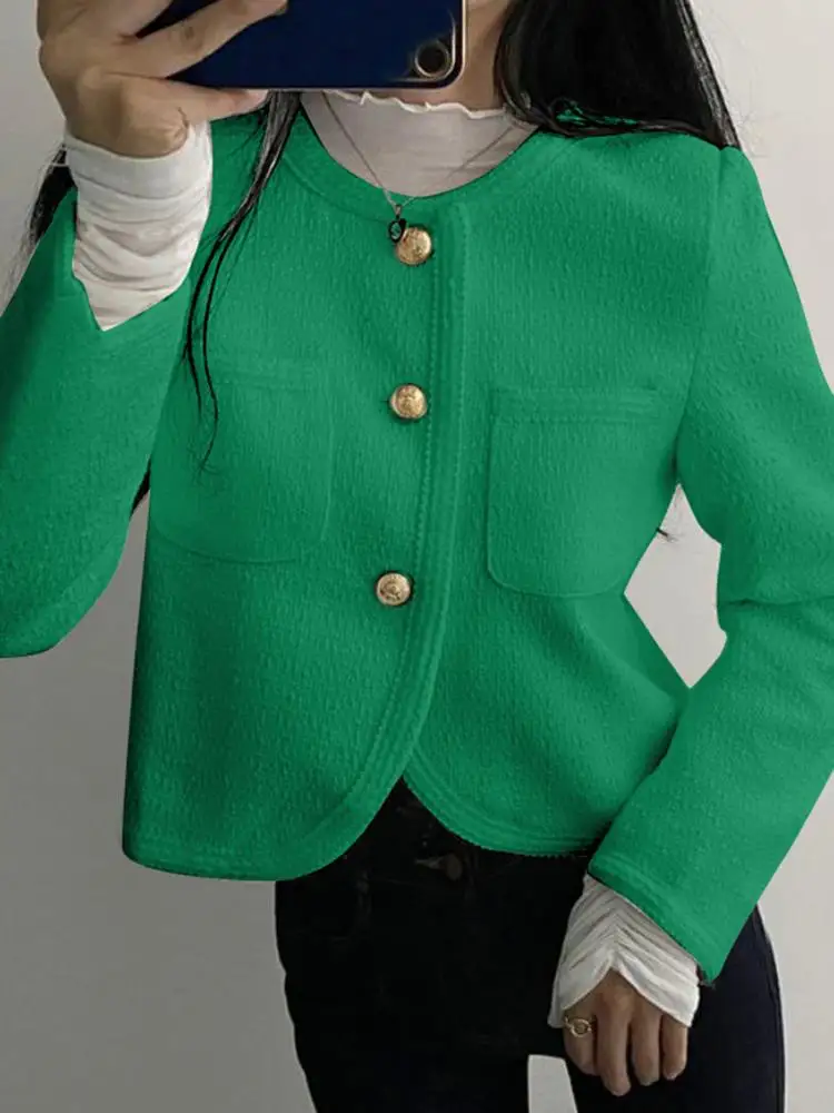Women Solid Color Blazer 2023 Fashion Vintage Long Sleeve Party Elegant Casual Coats VONDA Female Bohemian Blouse Oversized
Women Solid Color Blazer 2023 Fashion Vintage Long Sleeve Party Elegant Casual Coats VONDA Female Bohemian Blouse Oversized