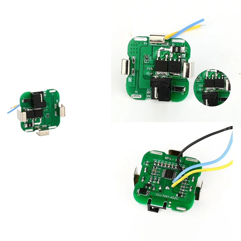 

BMS 4S 14,4 V двойной МОП-18650 Защитная плата для зарядки литиевого аккумулятора, зарядное устройство для литий-ионного аккумулятора с проводом по...