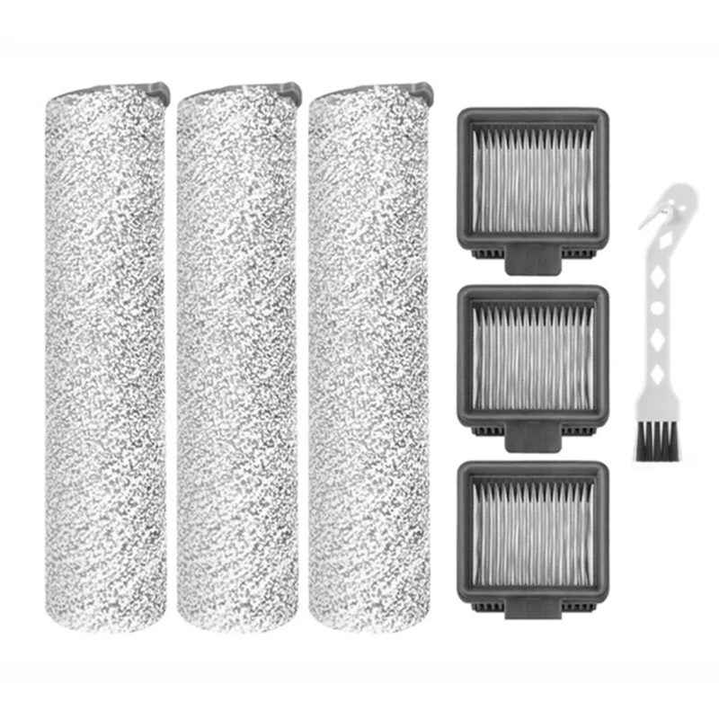 Replacement Vacuum HEPA Filter And Brush Roller Suitable For Dreame H11/H11 MAX Cordless Wet Dry Vacuum Cleaner Filter
Replacement Vacuum HEPA Filter And Brush Roller Suitable For Dreame H11/H11 MAX Cordless Wet Dry Vacuum Cleaner Filter