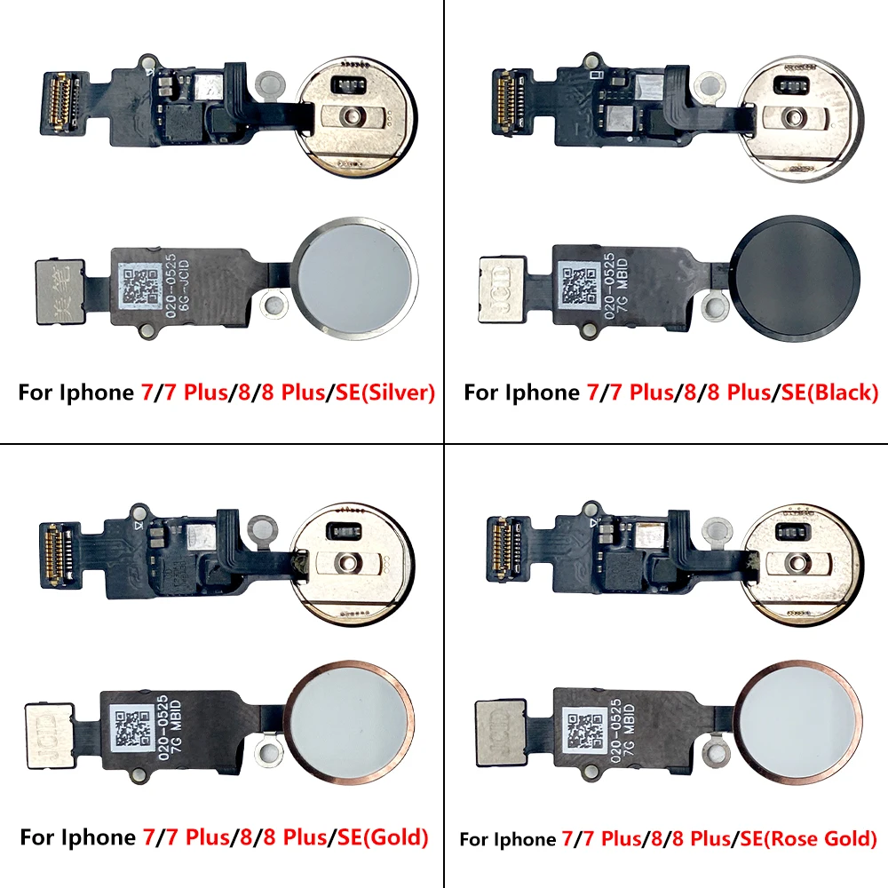 10Pcs/lots , Touch Version Home Button Flex for iPhone 7 Plus / 8 Plus SE 2020 Menu Return On Off Fuction Solution With Touch ID
10Pcs/lots , Touch Version Home Button Flex for iPhone 7 Plus / 8 Plus SE 2020 Menu Return On Off Fuction Solution With Touch ID