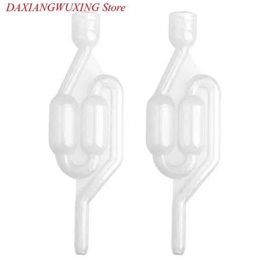2Pcs S Shape Air Lock Bubble Grommet Exhaust Water Seal Valve with Cork Beer Wine Making Tools
2Pcs S Shape Air Lock Bubble Grommet Exhaust Water Seal Valve with Cork Beer Wine Making Tools
