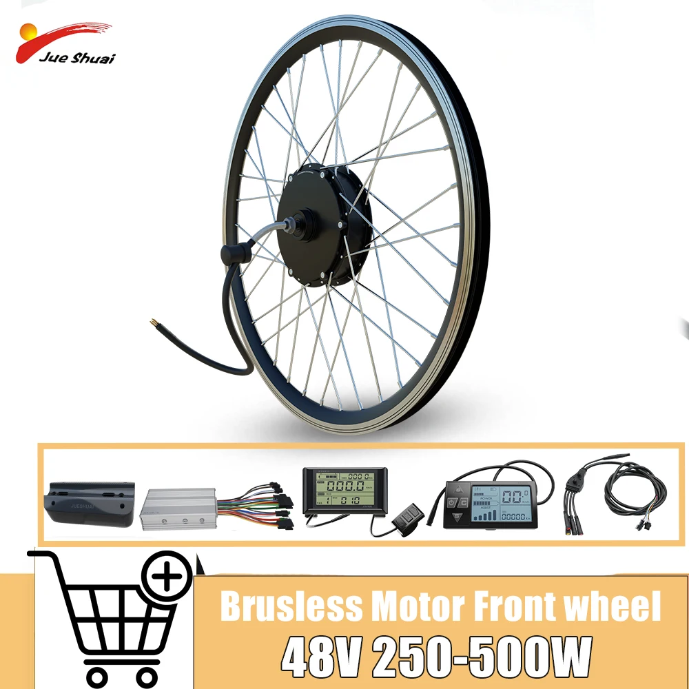 Electric Bike Conversion Kit 48V 500W Brushless Gear Front Wheel Hub Motor 20 24 26 27.5 28 29 Inch 700C For Ebike Motor Kit
Electric Bike Conversion Kit 48V 500W Brushless Gear Front Wheel Hub Motor 20 24 26 27.5 28 29 Inch 700C For Ebike Motor Kit