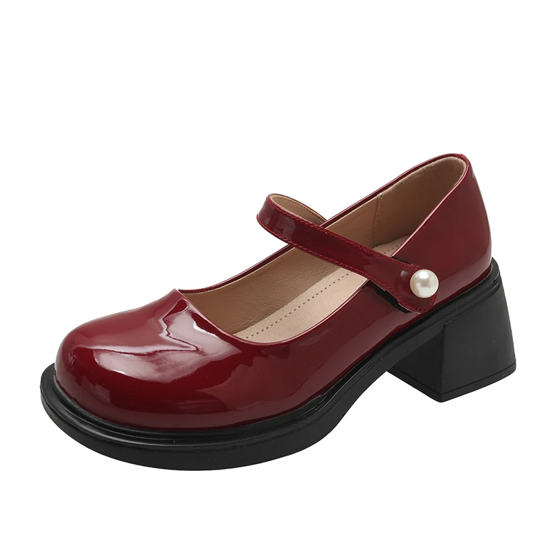 Mary Jane Small Leather Shoes 2023 New Fashion Retro Round Head Women's Shoes Thick Sole Women's Single Shoes Zapatos Mujer
Mary Jane Small Leather Shoes 2023 New Fashion Retro Round Head Women's Shoes Thick Sole Women's Single Shoes Zapatos Mujer