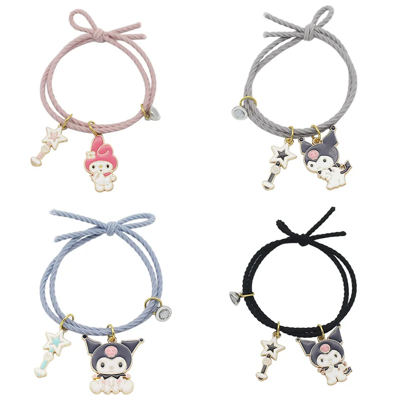 Anime Sanrios Kuromi My Melody Kawaii Bracelet Summer Cartoon Magnet Phase Draw Couple Cute Sweet Boudoir Hand Rope Scroundle
Anime Sanrios Kuromi My Melody Kawaii Bracelet Summer Cartoon Magnet Phase Draw Couple Cute Sweet Boudoir Hand Rope Scroundle