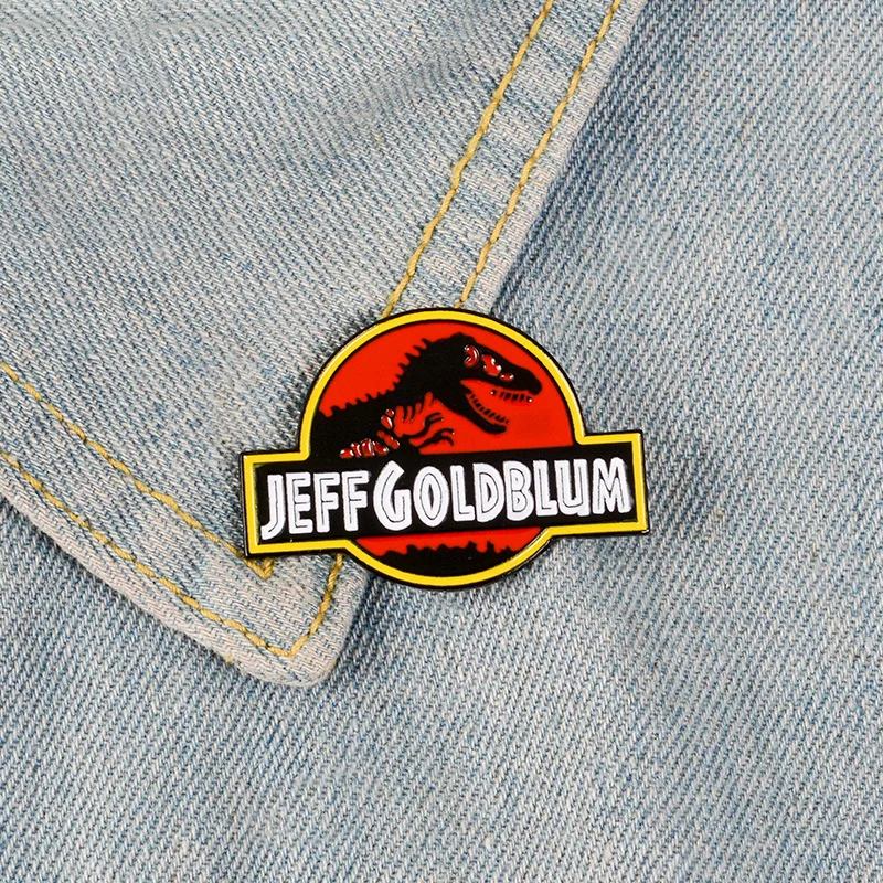 Jurassic Movie Enamel Pin Personality Dinosaur Badge Denim Shirt Brooch Creative Punk Adventure Jewelry Fan Gift for Friends
Jurassic Movie Enamel Pin Personality Dinosaur Badge Denim Shirt Brooch Creative Punk Adventure Jewelry Fan Gift for Friends