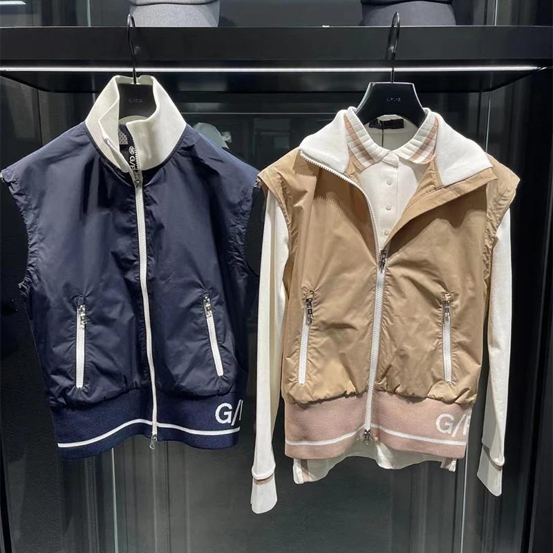 Korean original golf Vest women's loose and versatile warm coat autumn new fashion vest wind proof
Korean original golf Vest women's loose and versatile warm coat autumn new fashion vest wind proof