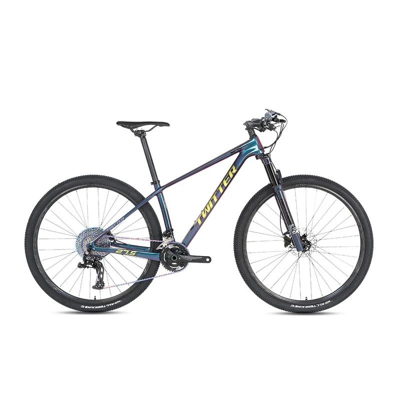 TWITTER LEOPARD XS M8100-12S holographic color carbon fiber mountain bike 27.5/29 inch disc brake w/ suspension fork bicicleta
TWITTER LEOPARD XS M8100-12S holographic color carbon fiber mountain bike 27.5/29 inch disc brake w/ suspension fork bicicleta