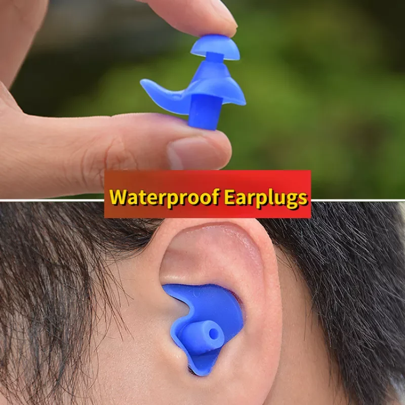 Silicone Waterproof Earplugs Swimming Waterproof Earplugs Protective Soft Earplugs In-ear Ear Protector
Silicone Waterproof Earplugs Swimming Waterproof Earplugs Protective Soft Earplugs In-ear Ear Protector
