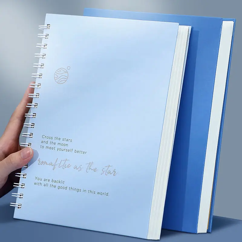 B5 300 Pages Creative Coil Notebook Thick Stationery Planner Notepad Student Diary Horizontal Line Sketchbook Kawaii Office 365
B5 300 Pages Creative Coil Notebook Thick Stationery Planner Notepad Student Diary Horizontal Line Sketchbook Kawaii Office 365