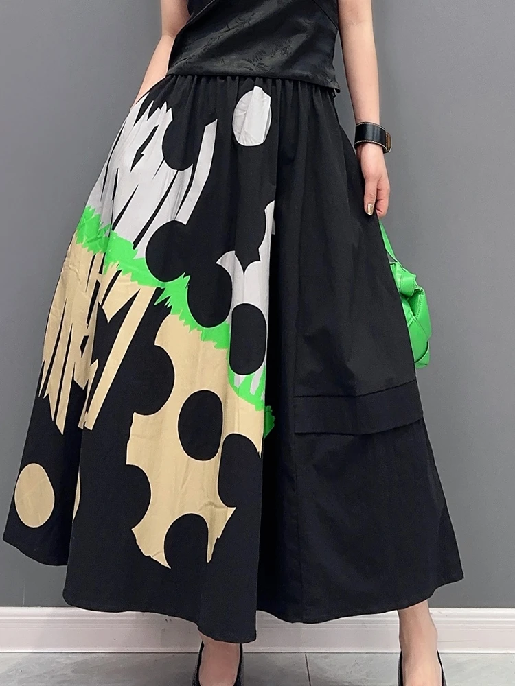 URIOR 2023 Summer New Women Print Colorblock Single Piece Half Skirt Personalized Casual Trendy Girl Cute Black Skirt
URIOR 2023 Summer New Women Print Colorblock Single Piece Half Skirt Personalized Casual Trendy Girl Cute Black Skirt
