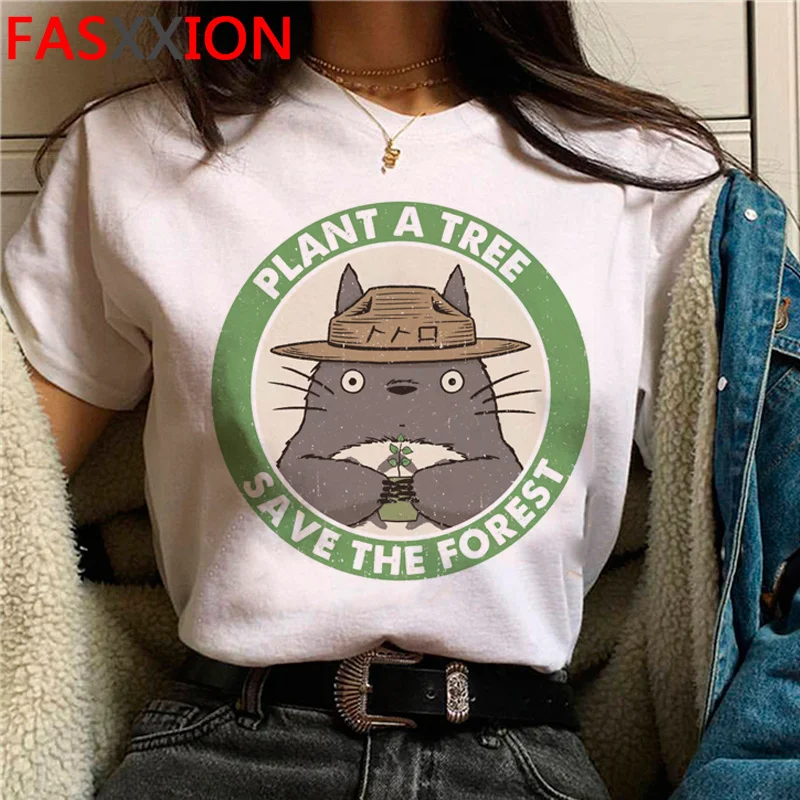 Женская дизайнерская футболка Totoro Studio футболка Ghibli, женская уличная одежда в японском стиле
Женская дизайнерская футболка Totoro Studio футболка Ghibli, женская уличная одежда в японском стиле