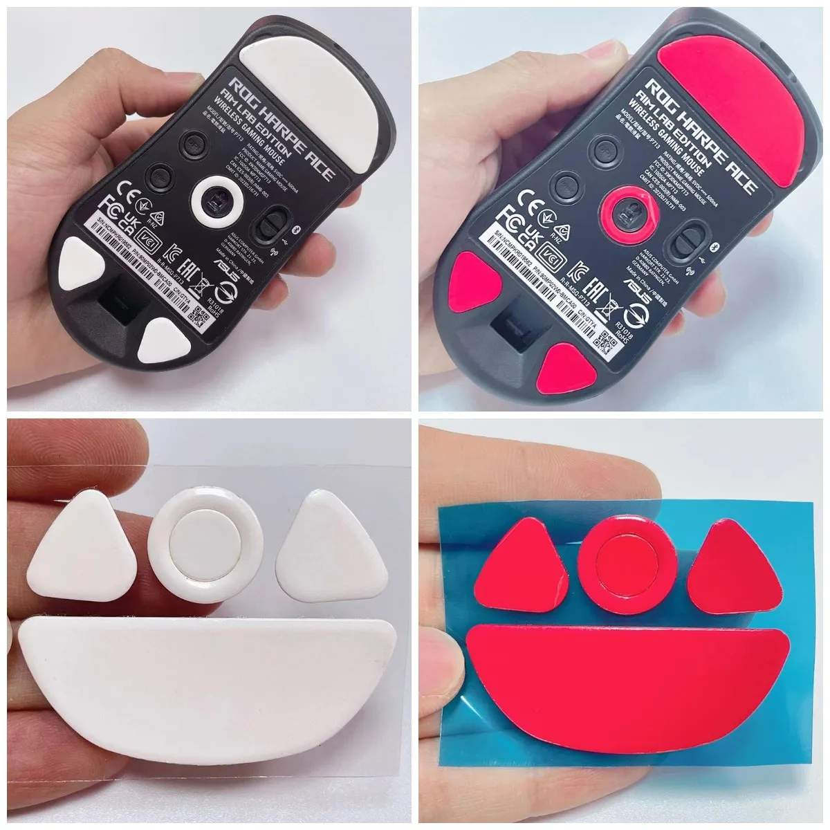 1 Set Replacement Game Mouse Feet Skates Pads Stickers For ROG Harpe Ace Mouse Foot Pad Non-slip Sticker Game Mouse Accessories
1 Set Replacement Game Mouse Feet Skates Pads Stickers For ROG Harpe Ace Mouse Foot Pad Non-slip Sticker Game Mouse Accessories