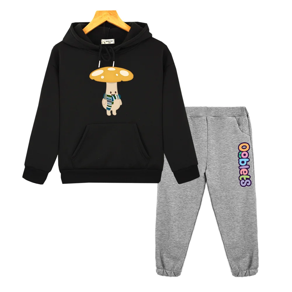 Game Ooblets Hoodie and Pants Sets Sudaderas Autumn/Winter Warm Sweatshirts Jacket for Boys Girls Children Kawaii Clothes Casual
Game Ooblets Hoodie and Pants Sets Sudaderas Autumn/Winter Warm Sweatshirts Jacket for Boys Girls Children Kawaii Clothes Casual