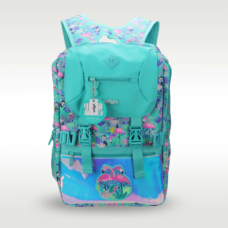 Австралийская оригинальная детская школьная сумка Smiggle, рюкзак на плечо для девочек, милые школьные принадлежности в виде фламинго, фотообои 18 дюймов
Австралийская оригинальная детская школьная сумка Smiggle, рюкзак на плечо для девочек, милые школьные принадлежности в виде фламинго, фотообои 18 дюймов