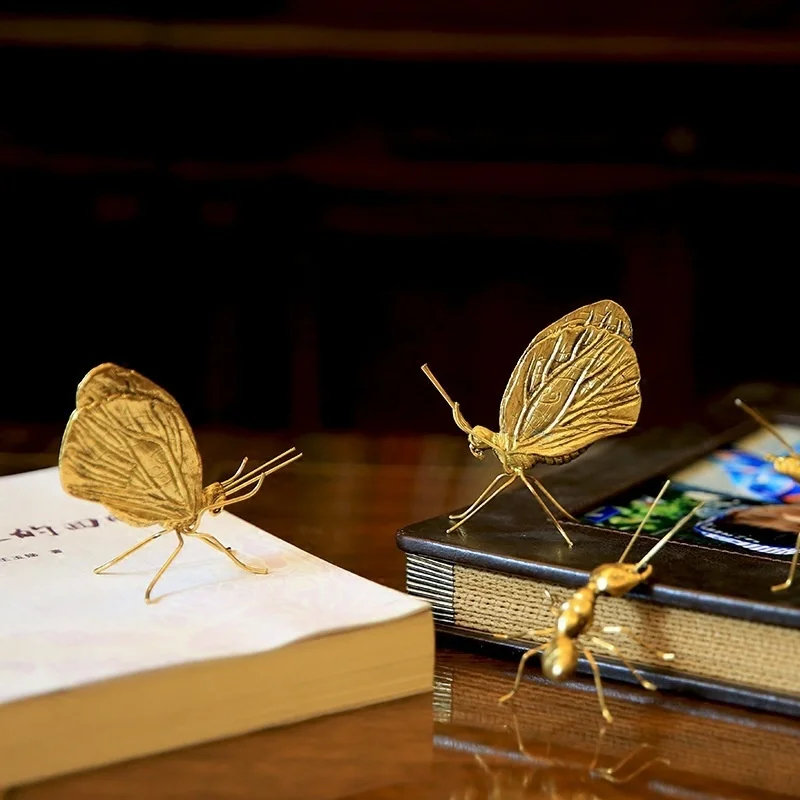 Nordic ins creative small decoration model room decoration metal butterfly ant animal decoration soft decoration
Nordic ins creative small decoration model room decoration metal butterfly ant animal decoration soft decoration