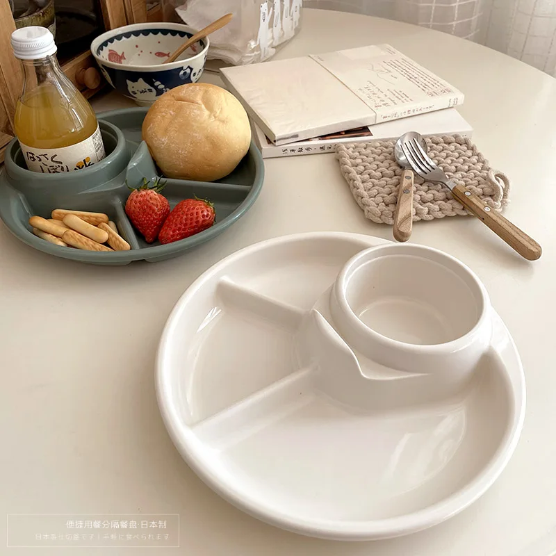 AhunderJiaz Nordic style Plastic Compartment Tray Students Children's Meals Baby Separating Dinner Plate Home Kitchenware Set
AhunderJiaz Nordic style Plastic Compartment Tray Students Children's Meals Baby Separating Dinner Plate Home Kitchenware Set