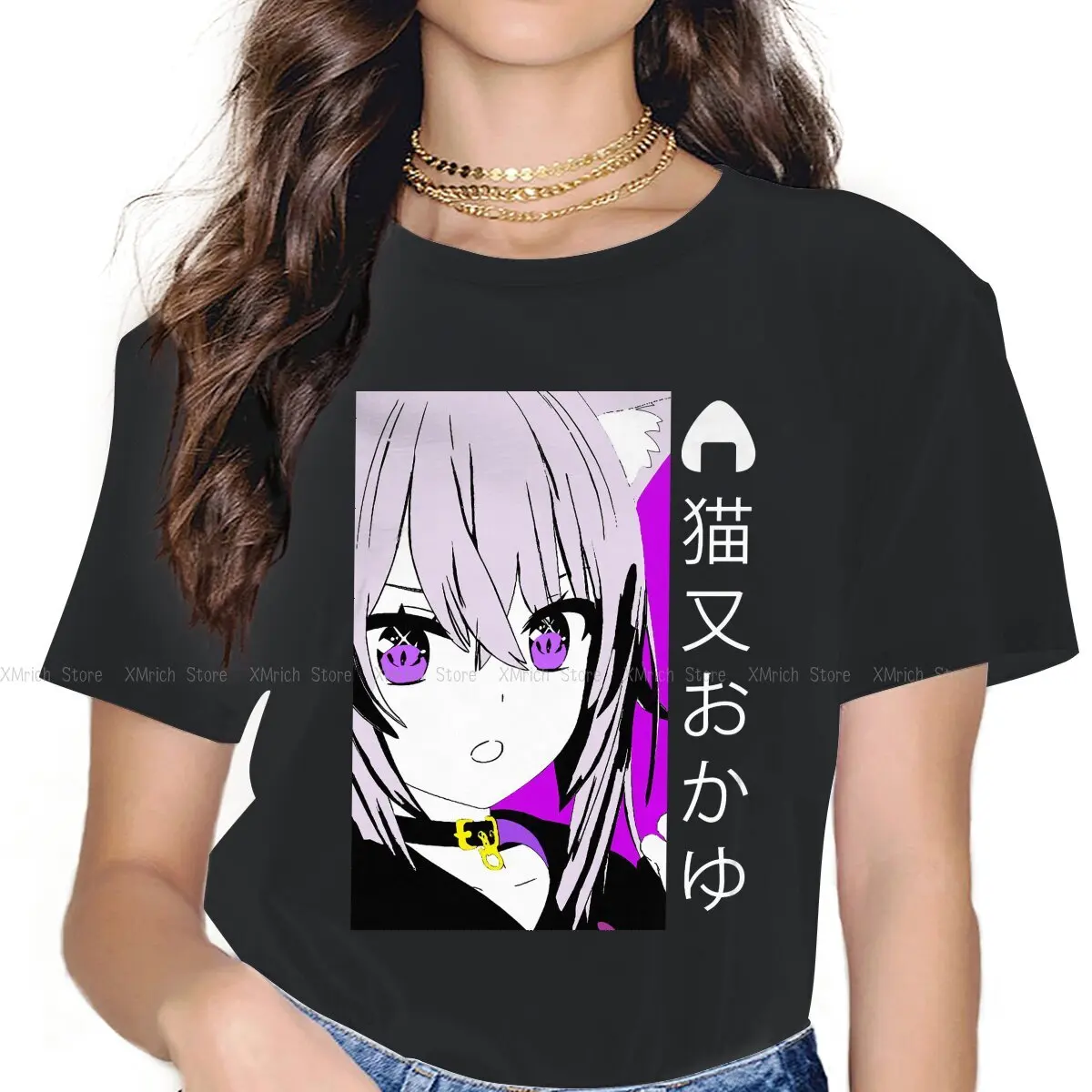 Nekomata Okayu Women T Shirt Hololive VTuber Casual Tees Short Sleeve Crew Neck T-Shirts Cotton Birthday Gift Clothing
Nekomata Okayu Women T Shirt Hololive VTuber Casual Tees Short Sleeve Crew Neck T-Shirts Cotton Birthday Gift Clothing