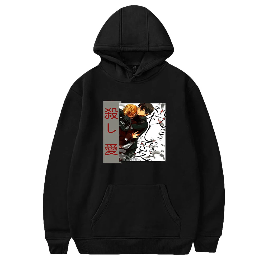 Love of Kill Hoodie Unisex Long Sleeve Sweatshirt Men Women's Hooded Pullover Harajuku Streetwear 2022 Japanese Anime Clothes
Love of Kill Hoodie Unisex Long Sleeve Sweatshirt Men Women's Hooded Pullover Harajuku Streetwear 2022 Japanese Anime Clothes