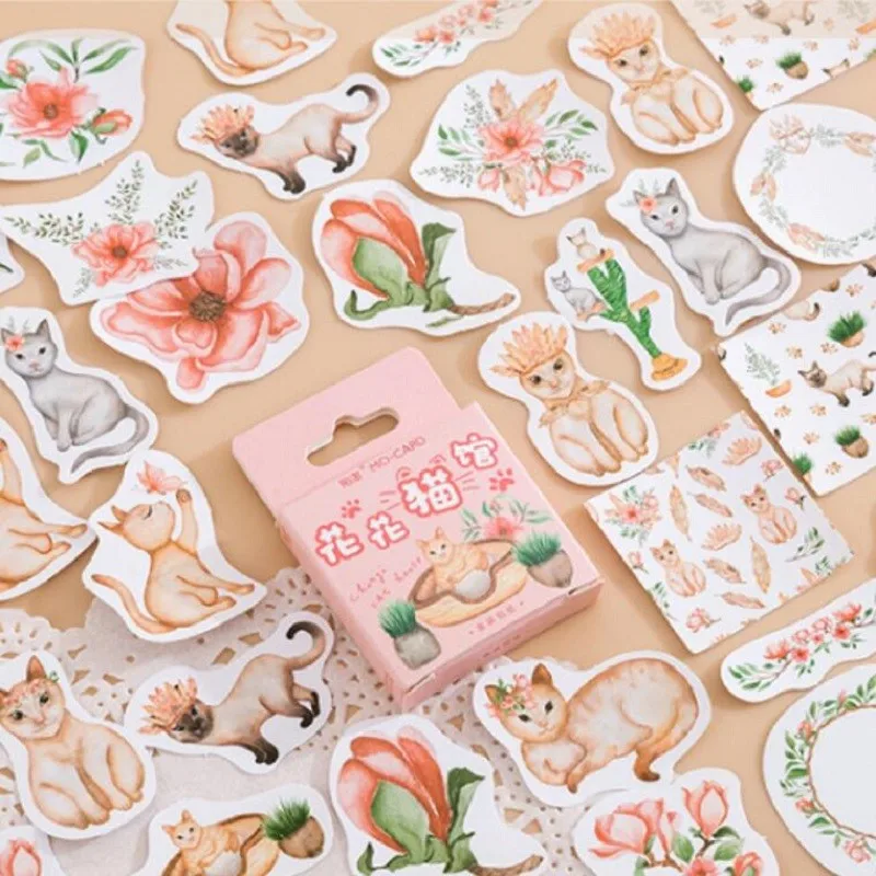 40Packs wholesale Box Stickers Cat Stickers scrapbook decoration Skateboards Luggage Phone Children's Toys Stickers 4cm
40Packs wholesale Box Stickers Cat Stickers scrapbook decoration Skateboards Luggage Phone Children's Toys Stickers 4cm