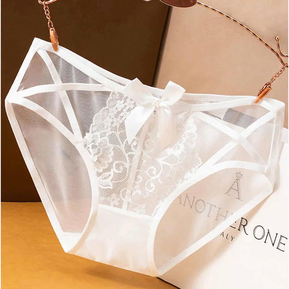 Lace Edge Seamless Underwear Women Transparent Lingerie Solid Briefs Thong Back Crossing Bandage Hollow Out Sexy Panties A50
Lace Edge Seamless Underwear Women Transparent Lingerie Solid Briefs Thong Back Crossing Bandage Hollow Out Sexy Panties A50