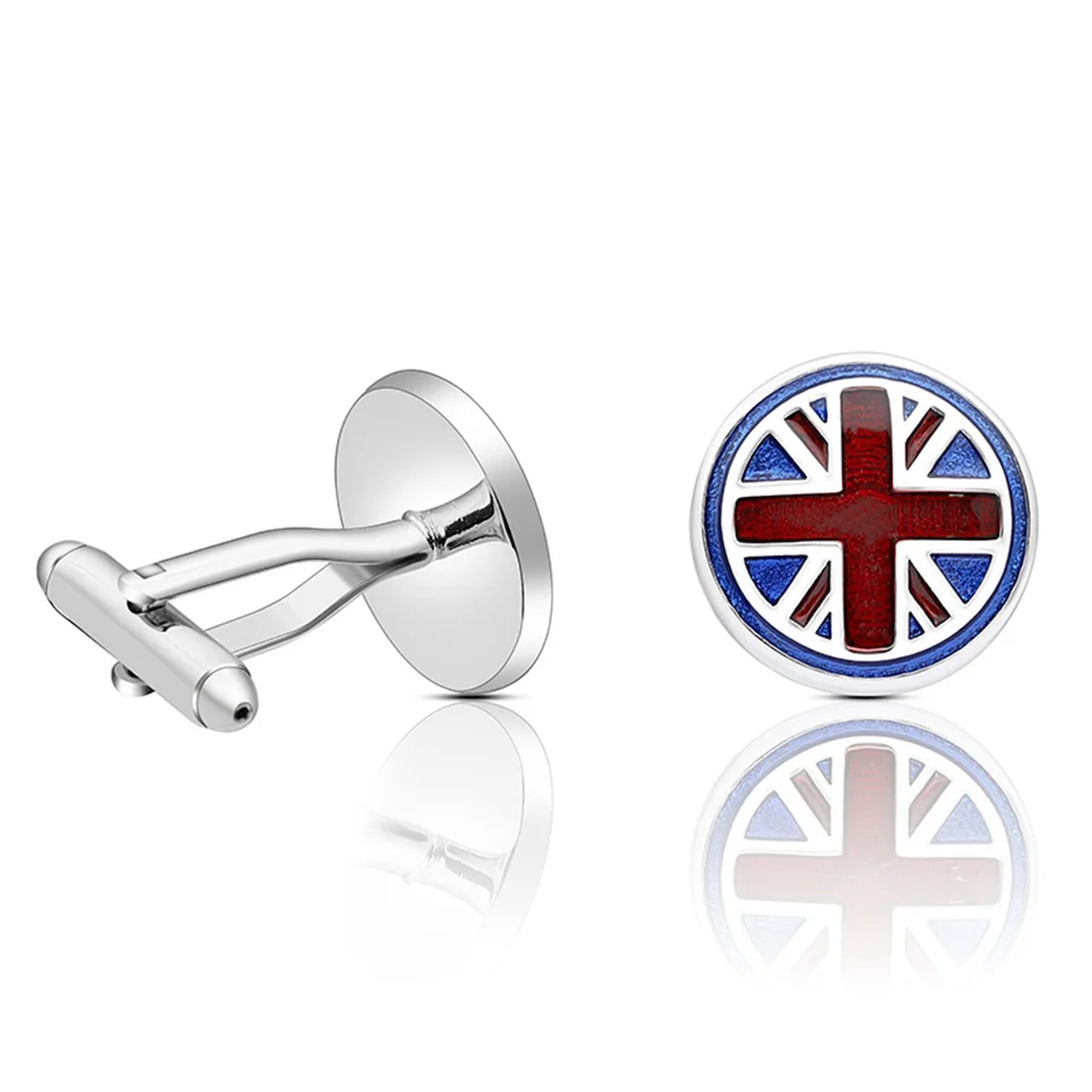1 Pair Of Union Flag Cufflinks Union Jack Britain Creative British Flag Cufflink Sleeve Button
1 Pair Of Union Flag Cufflinks Union Jack Britain Creative British Flag Cufflink Sleeve Button