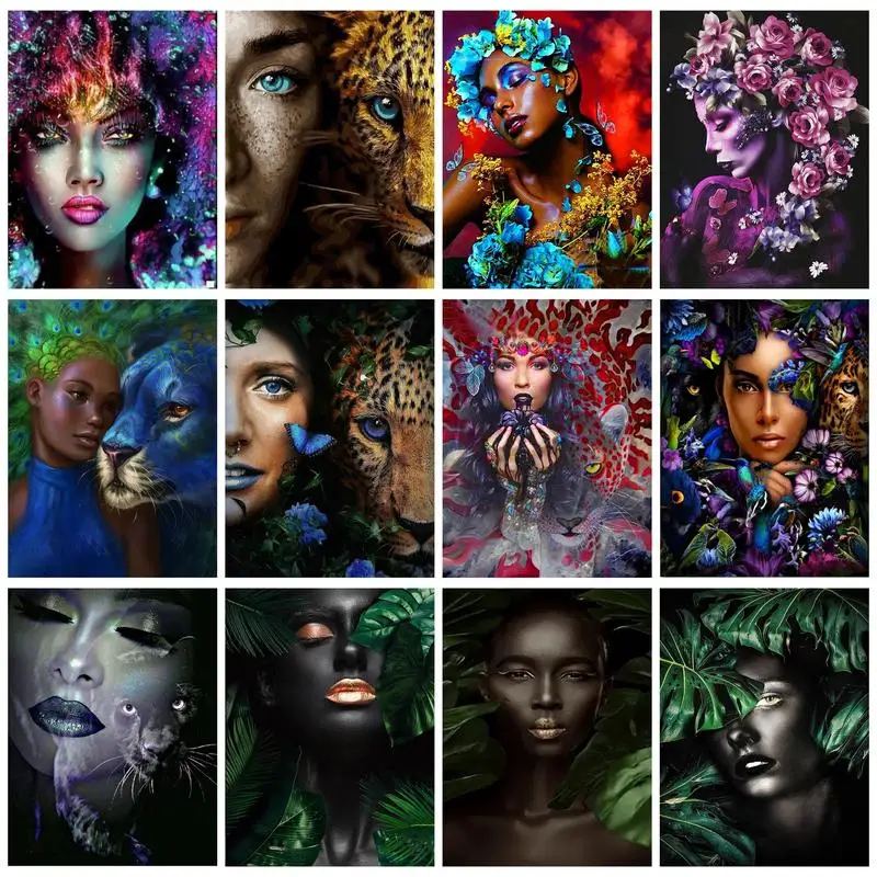 Chenistory DIY Paint By Numbers Hand Painted Coloring Women Oil Painting By Number Kits Acrylic Drawing On Canvas Wall Pictures
Chenistory DIY Paint By Numbers Hand Painted Coloring Women Oil Painting By Number Kits Acrylic Drawing On Canvas Wall Pictures