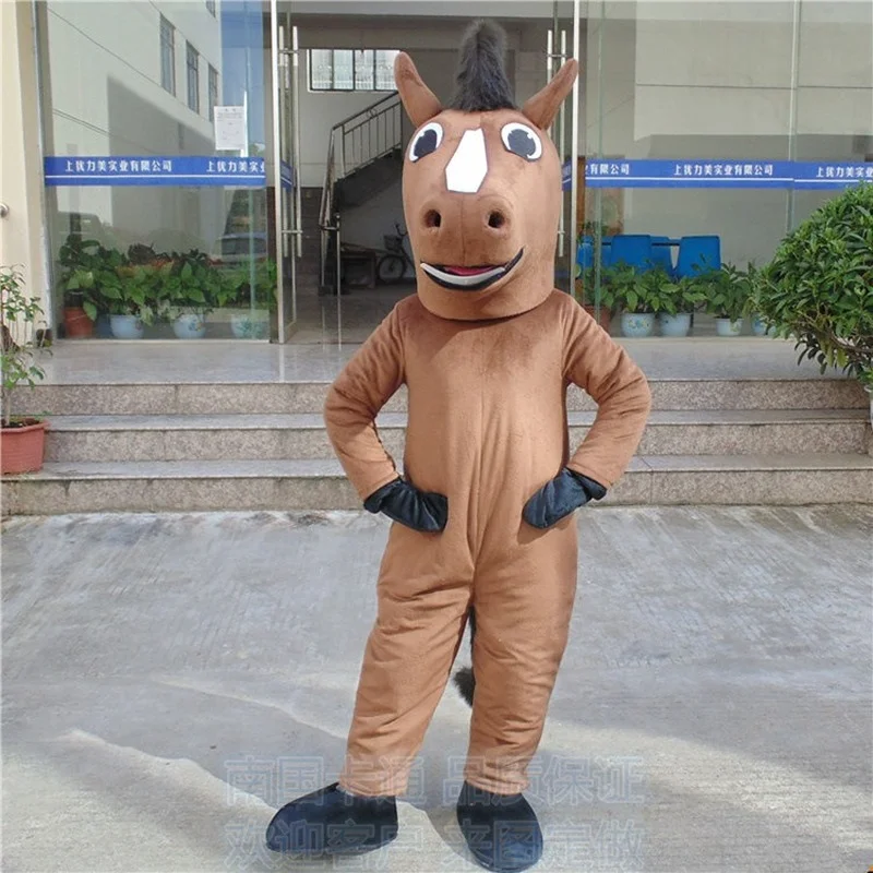 Horse Mascot Show Clothes Horse Fursuit Cosplay Costume Plush Props Costume Custom Cartoon Doll
Horse Mascot Show Clothes Horse Fursuit Cosplay Costume Plush Props Costume Custom Cartoon Doll