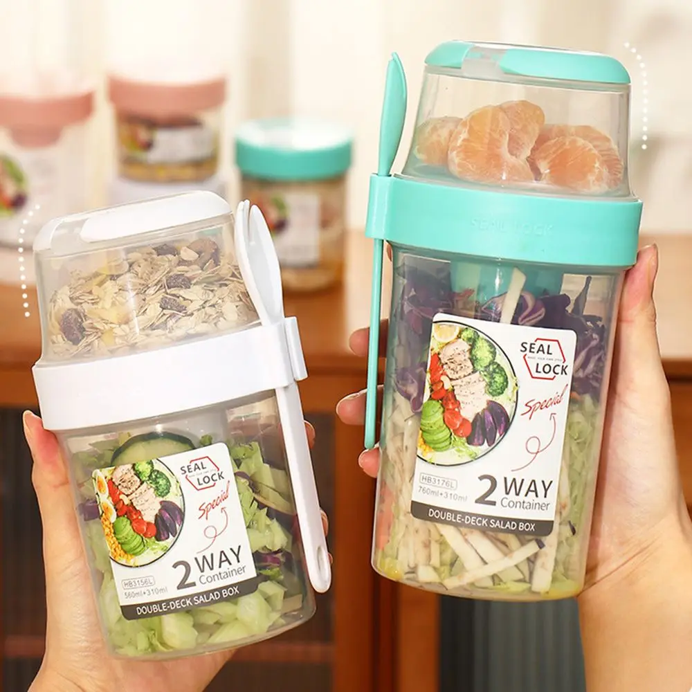 Storage Multi-purpose Jars Nut Fresh-keeping Yogurt Tool Box Food Double-layer Container Portable Sealed Fresh-keeping Container
Storage Multi-purpose Jars Nut Fresh-keeping Yogurt Tool Box Food Double-layer Container Portable Sealed Fresh-keeping Container
