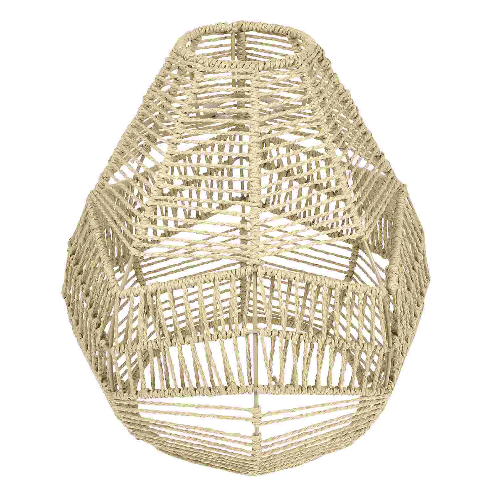 1pc Paper Woven Lampshade Chandelier Ceiling Lamp Shade Rattan-Like Woven Lampshade Decoration
1pc Paper Woven Lampshade Chandelier Ceiling Lamp Shade Rattan-Like Woven Lampshade Decoration