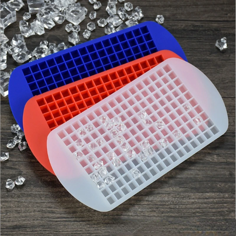 160 Grid Ice Maker Silicone Mold Silicone Ice Tray Foldable Ice Mold Ice Breaker Ice Grid Tray Mini Ice Cubes Small Square Mold
160 Grid Ice Maker Silicone Mold Silicone Ice Tray Foldable Ice Mold Ice Breaker Ice Grid Tray Mini Ice Cubes Small Square Mold