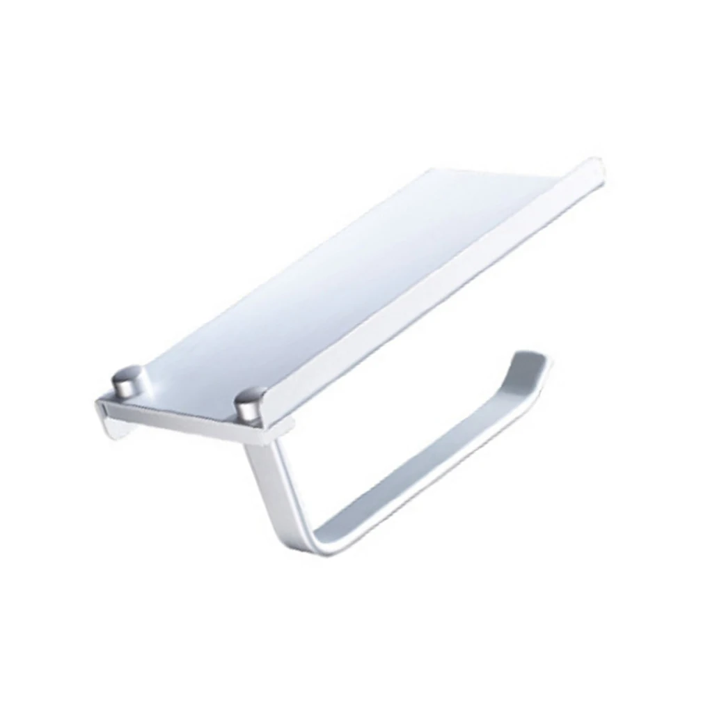 Paper Holder Toilet Rack Storage Rack Workmanship Aluminum Alloy Multifunctional Household Accessories Handy Installation 
Paper Holder Toilet Rack Storage Rack Workmanship Aluminum Alloy Multifunctional Household Accessories Handy Installation