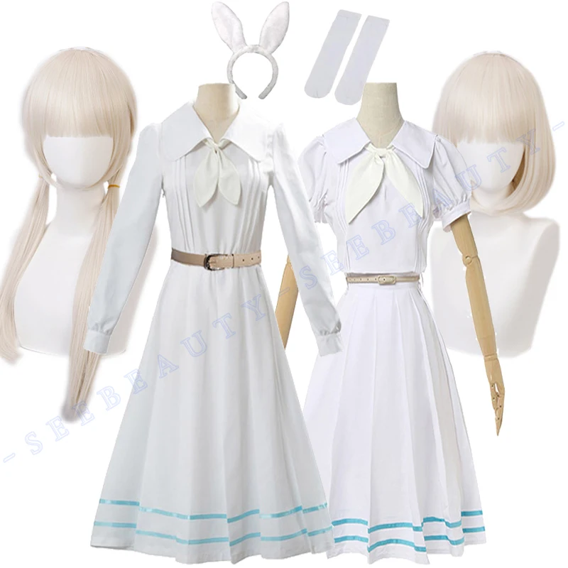 Beastars Haru Cosplay Costume White Dress White Rabbit Haru JK Uniform Dress for Woman Girls Hallowmas Party Costume Wi Commands
Beastars Haru Cosplay Costume White Dress White Rabbit Haru JK Uniform Dress for Woman Girls Hallowmas Party Costume Wi Commands