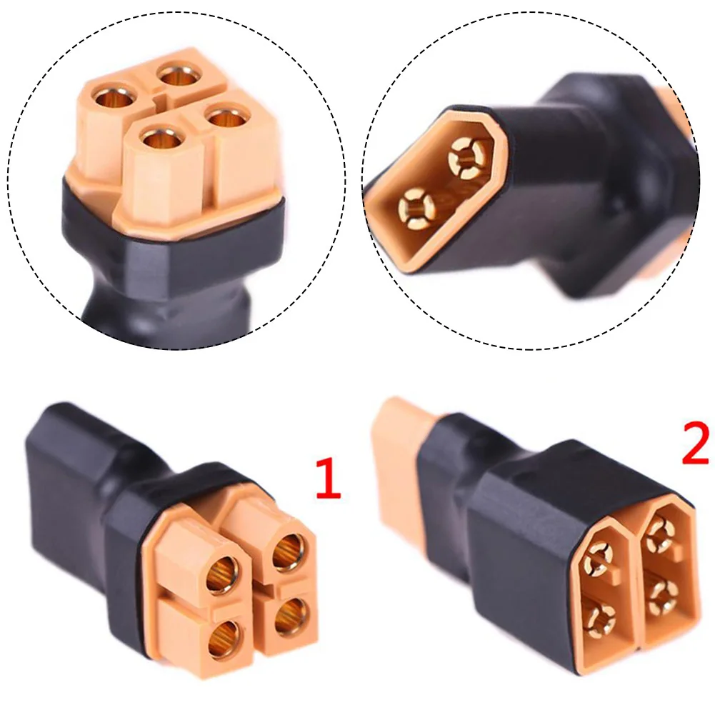 2pc XT60 Parallel Adapter Converter Connector Cable Lithium Battery Harness Plug Wiring For Increasing Voltage Electrical Supply
2pc XT60 Parallel Adapter Converter Connector Cable Lithium Battery Harness Plug Wiring For Increasing Voltage Electrical Supply