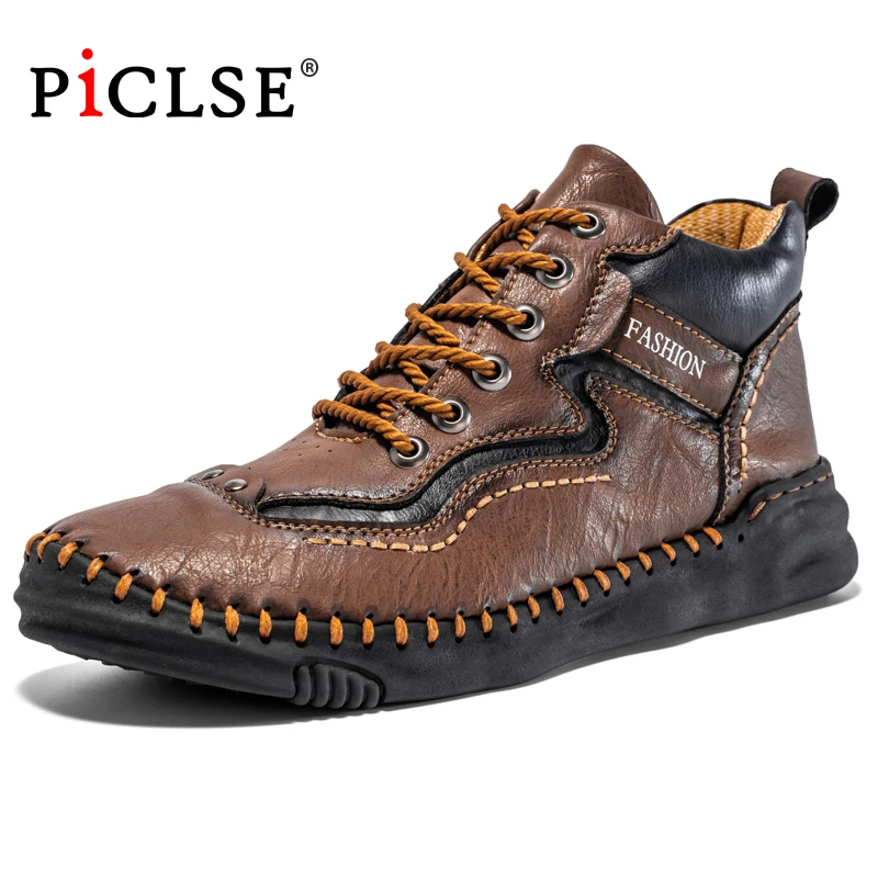 Plus Size Handmade Genuine Leather Boots Men Shoes Comfortable Ankle Boots For Men Casual Shoes Moccasins Man Tooling Shoes
Plus Size Handmade Genuine Leather Boots Men Shoes Comfortable Ankle Boots For Men Casual Shoes Moccasins Man Tooling Shoes