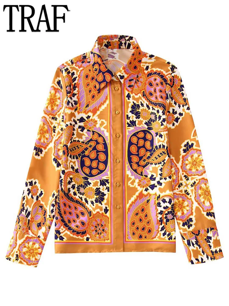 TRAF Print Women Shirt Sets Boho Button Up Shirts Woman Long Sleeve Baggy Blouses Women Summer Collared Shirts for Women Tops
TRAF Print Women Shirt Sets Boho Button Up Shirts Woman Long Sleeve Baggy Blouses Women Summer Collared Shirts for Women Tops