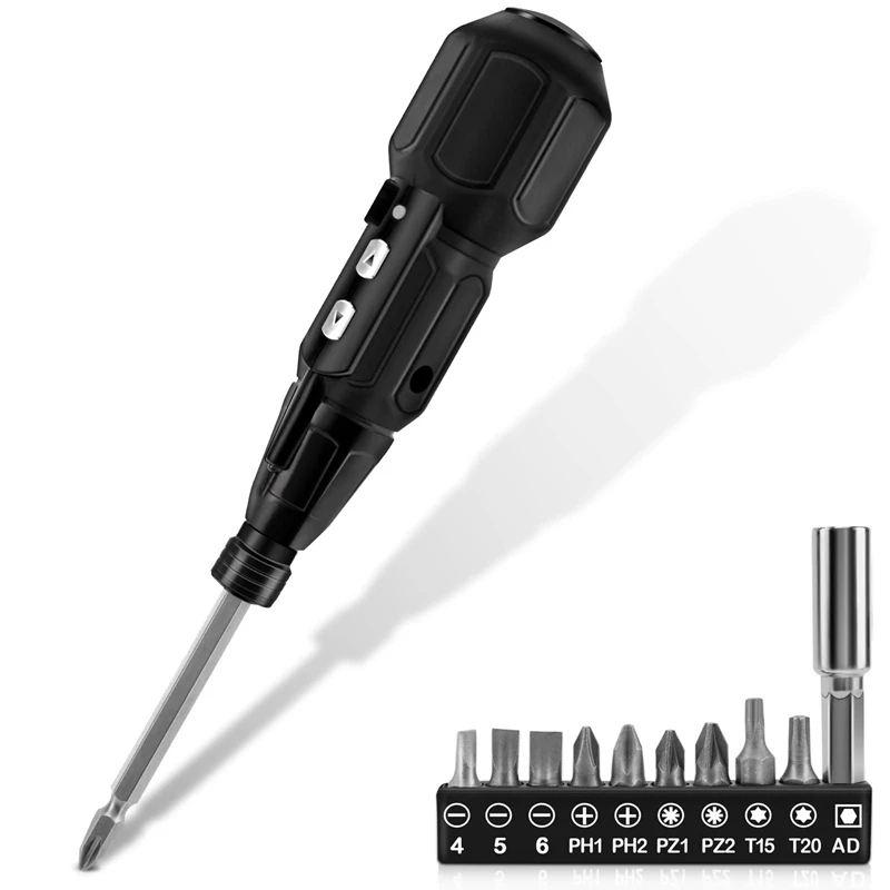 Rechargeable Cordless Screwdriver 900Mah Electric Screwdriver Hand Tool Mini Portable Cordless Power Drill USB Charging
Rechargeable Cordless Screwdriver 900Mah Electric Screwdriver Hand Tool Mini Portable Cordless Power Drill USB Charging