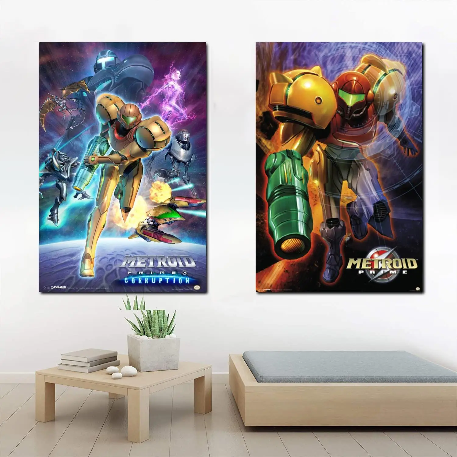 Metroid Prime Video Game Canvas Art Poster and Wall Art Picture Print Modern Family bedroom Decor Posters
Metroid Prime Video Game Canvas Art Poster and Wall Art Picture Print Modern Family bedroom Decor Posters